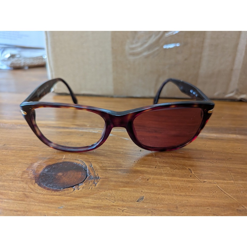 Giorgio Armani Mens Tortoise Shell Square Sunglasses Frames 832 063 140 Italy